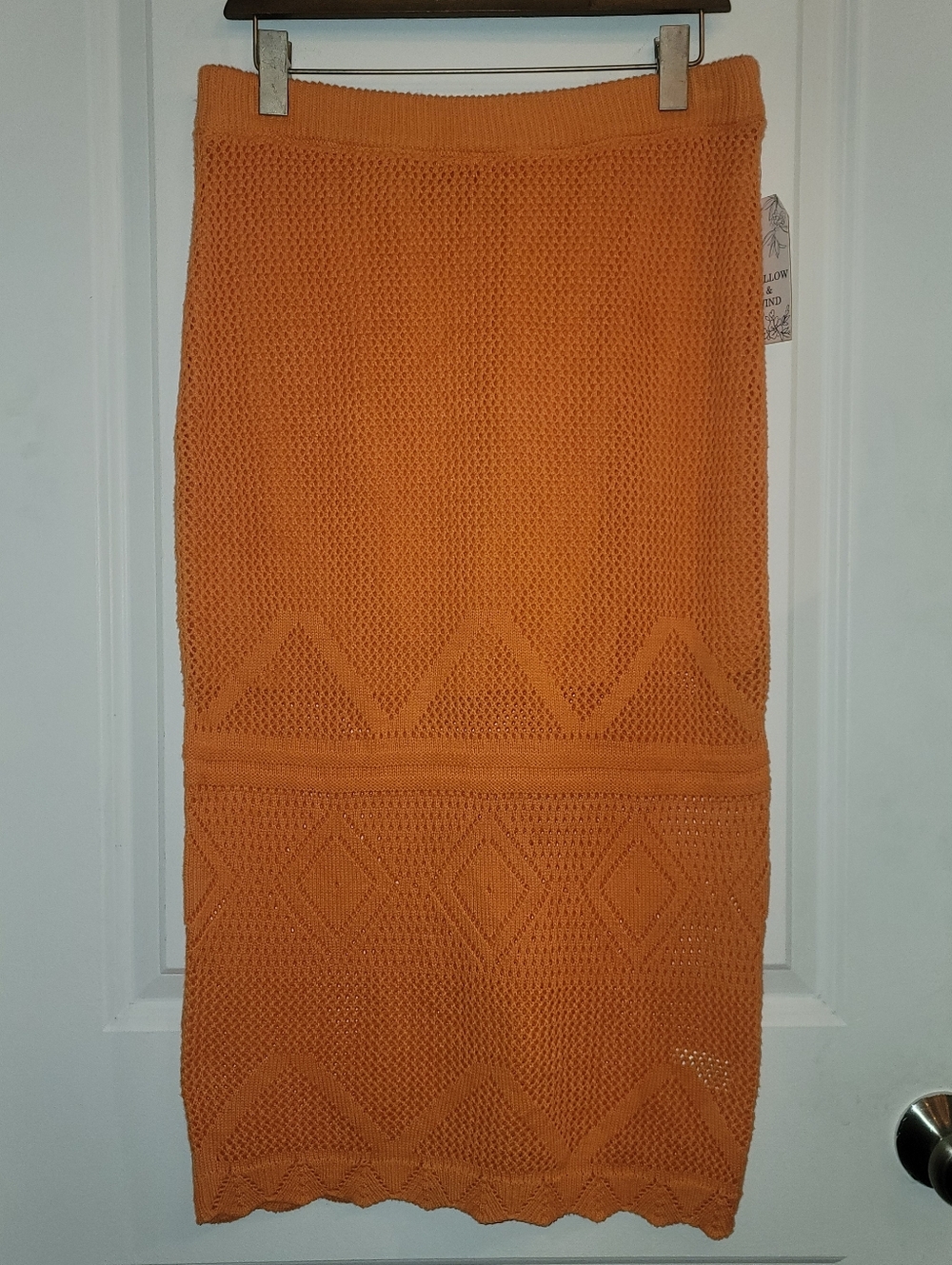 Mango Knit Maxi Skirt